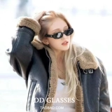 Очки на солнечной энергии подходит для мужчин и женщин, в американском стиле, изысканный стиль, кошачий глаз