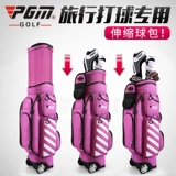 Сумка для гольфа PGM, женская телескопическая сумка для гольфа, авиационная клетчатая сумка, сумка для гольфа, многофункциональная дорожная клубная сумка