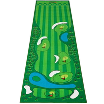 PGM 0 8*3m dispositif de pratique de golf en salle mini ensemble de bureau tapis de pratique de cours simulé