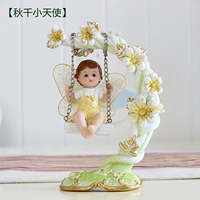 Sáng tạo swing swing thiên thần dễ thương TV tủ rượu tủ phụ kiện nhà hiên đồ trang trí quà tặng đám cưới quà tặng sinh nhật trang trí nhà cửa