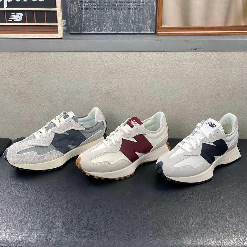 New Balance Nb 327 Series Men's and Women's Casual Sports Retro Running Shoes Ws327Ka/Kb