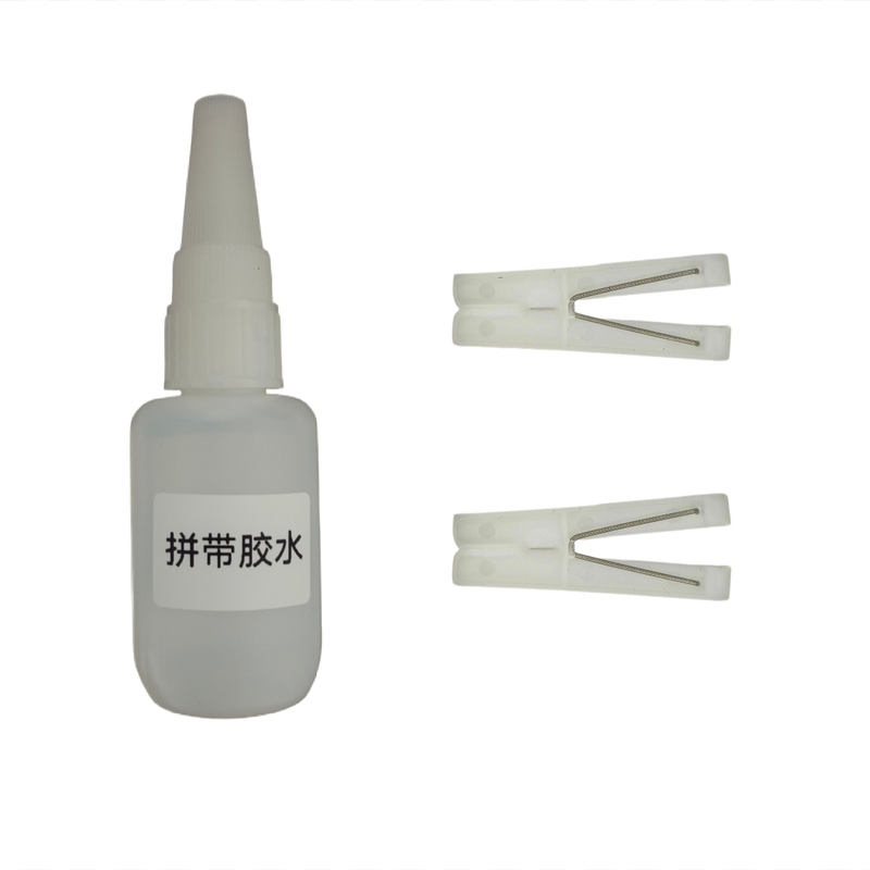 Single-Core Fiber Optic Splice Tape Clamp and Splice Tape Glue Set, with Splice Tape Clamp for Easier Hot Stripping, Cutting, and Splicing Single-Core Fiber Optic Splice Tape Clamp and Splice Tape Glue Set, with Splice Tape Clamp for Easier Hot Stripping, Cutting, and Splicing