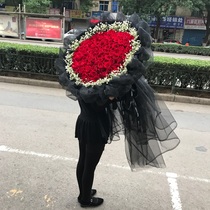 99 Roses Guangzhou Shenzhen order flower Jiangmen Huizhou Foshan to send flowers Zhuhai Dongguan Zhongshan flowers Tongcheng Express
