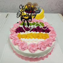 Birthday cake reservation in the same city delivery home Xiangtan City Yuetang Yuhu District Xiangxiang Shaoshan free express door-to-door