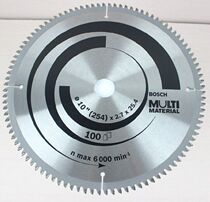 Upgrade Bosch 10 inch 254mm * 120 100T tooth plastic wood aluminum ladder flat tooth circular saw blade