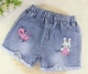 Quần short denim nữ mùa hè mỏng mặc thời trang Hàn Quốc 2019 mới mùa hè đầm lỗ quần trẻ em nóng bỏng - Quần jean quần jean nam mùa đông 1-7 tuổi