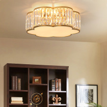 American light and luxurious plafond light book house éclairage post-modern crystal home living room led Lampgrossistes