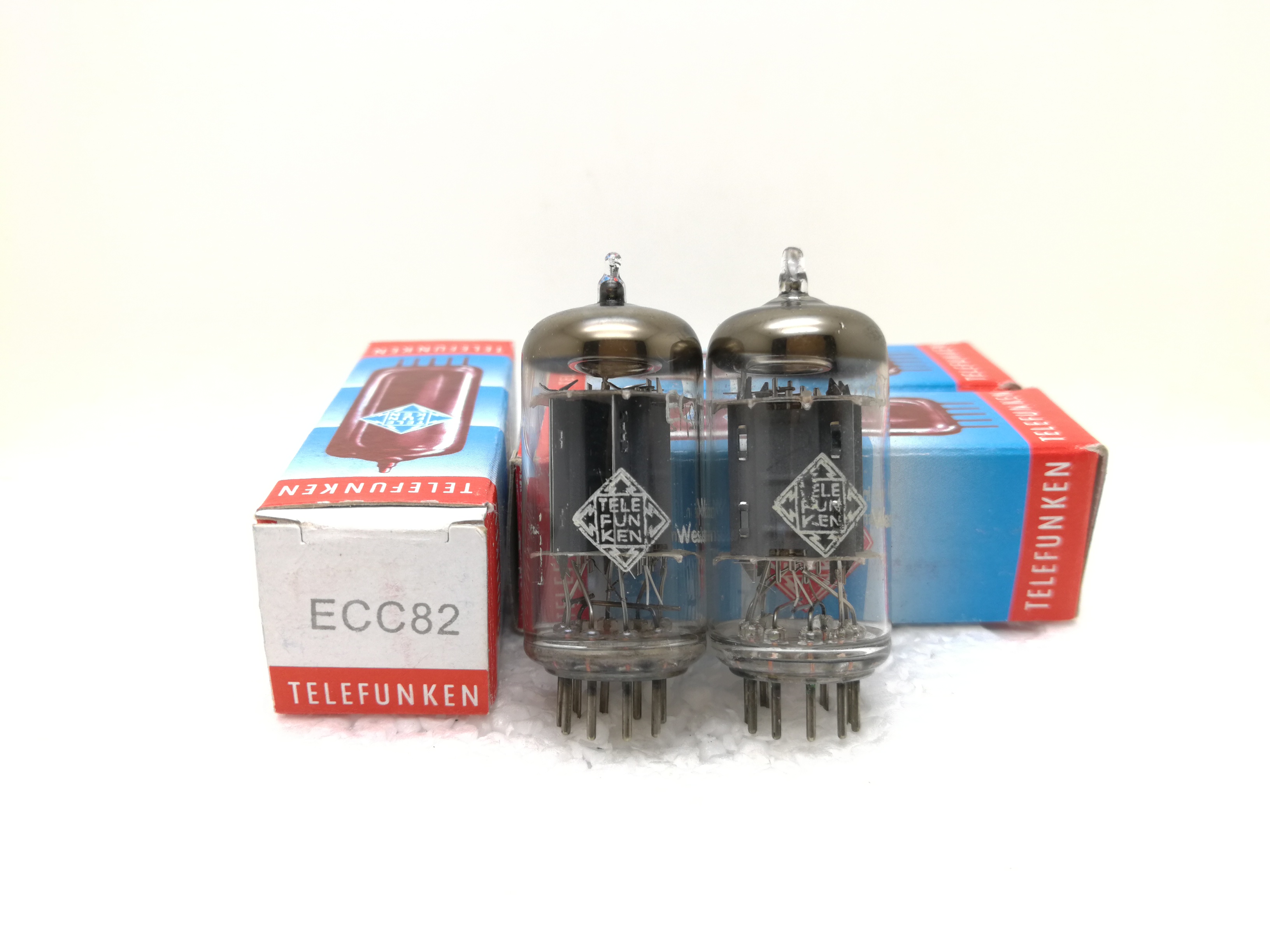 Small logo long pit screen German Deuterwind ECC82 ECC82 12AU7 ECC802S 6211 ECC802S E80CC vacuum tube