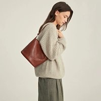 C351 карамельно-коричневый кофе (первый слой из коровьей кожи растительного дубления, горизонтальный, маленький размер)