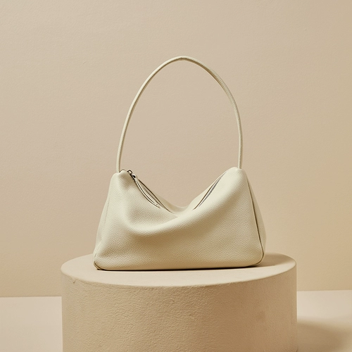 avalea Кожаная сумка на одно плечо, модная сумка подмышку, портативная небольшая сумка, французский стиль, из натуральной кожи