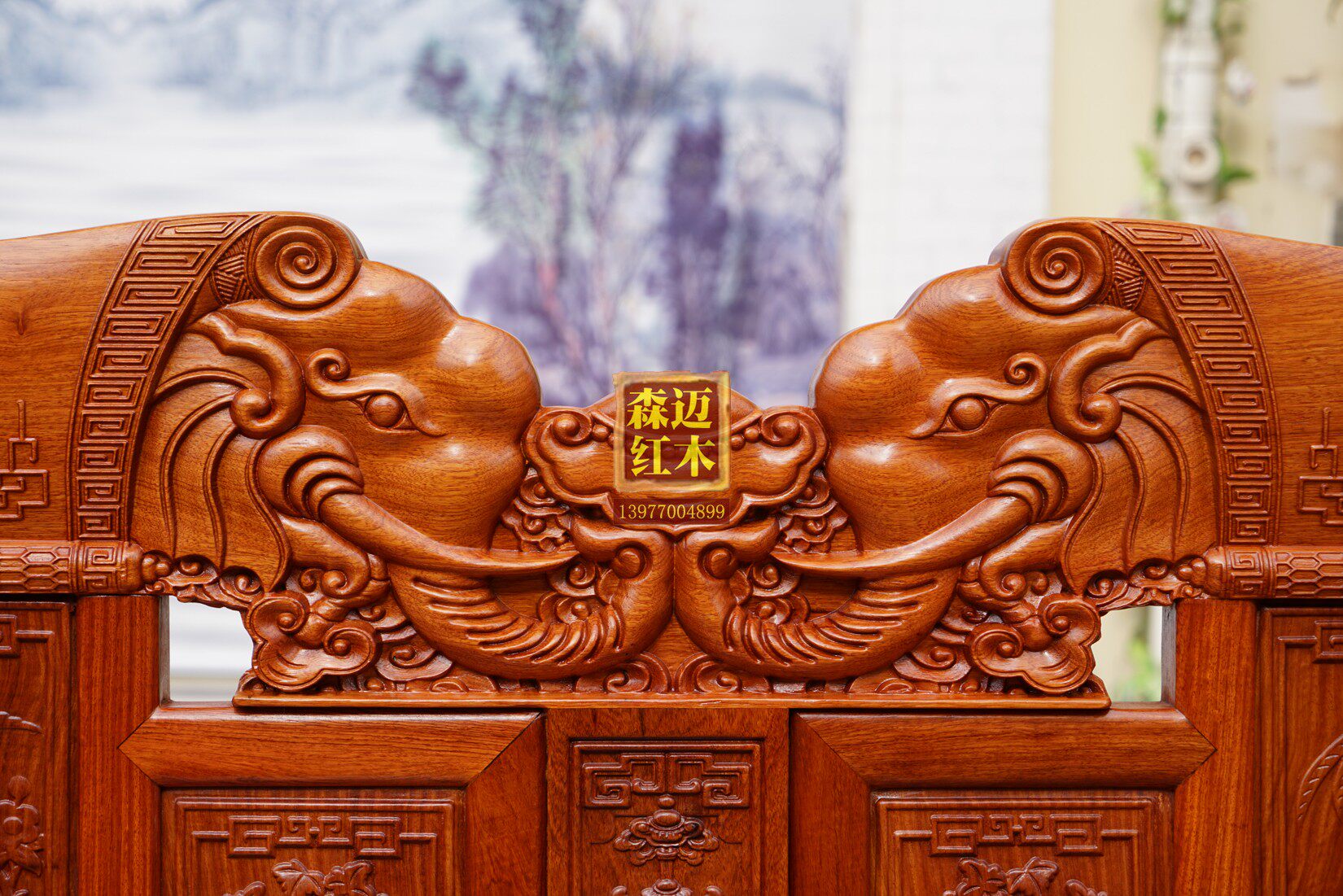 Махогани диван 缅甸花梨红木沙发十件套大奔沙发大果紫檀红木沙发卯榫奢华型榫卯 Senmai