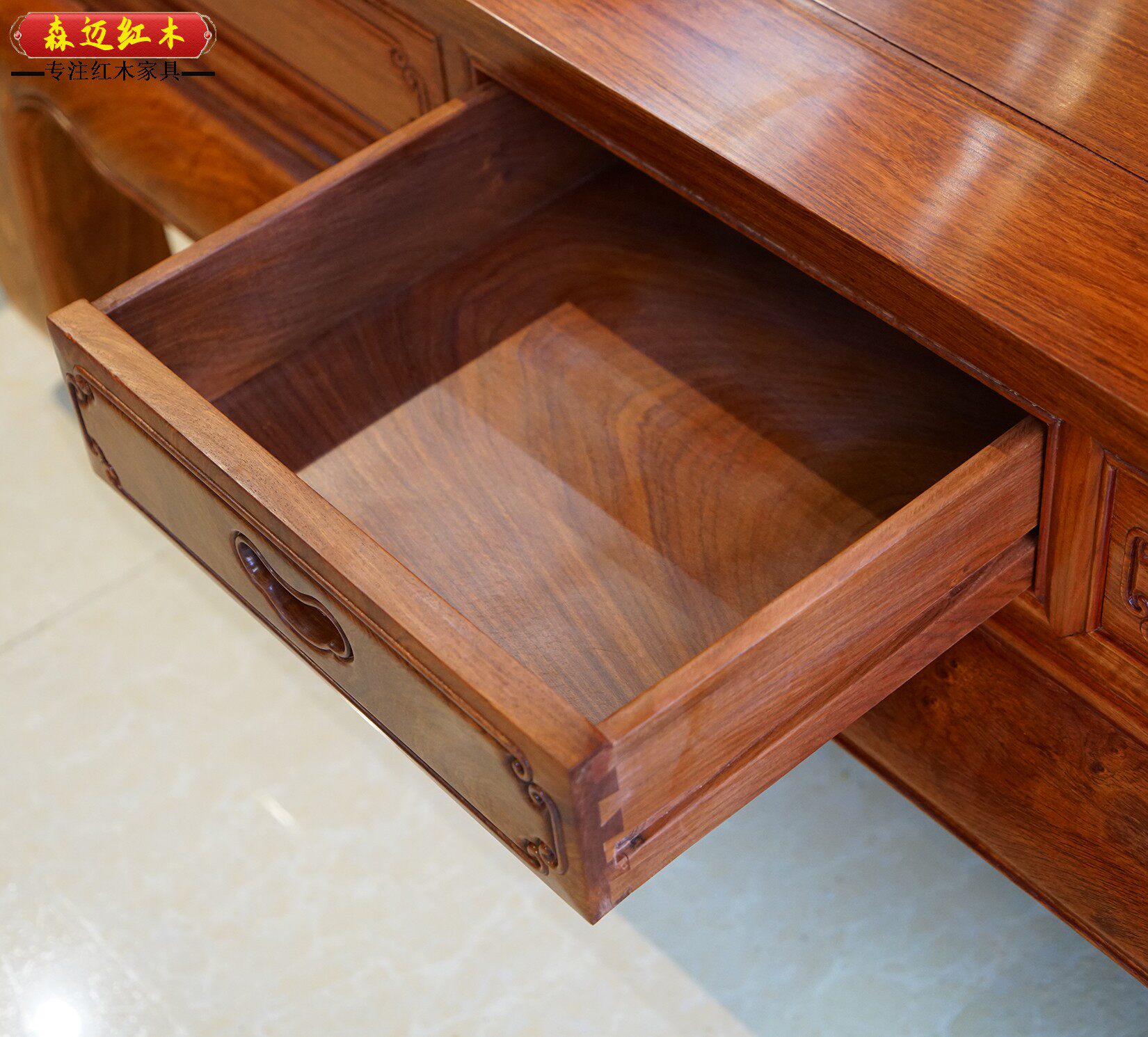 Махогани диван 缅甸花梨红木沙发全榫卯结构大果紫檀新中式客厅沙发 Senmai