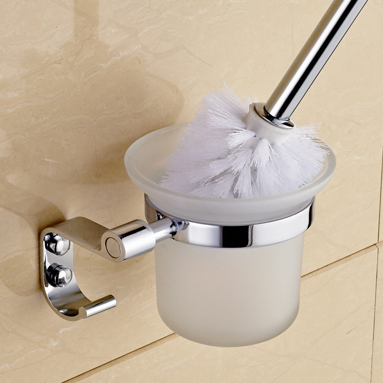 Купить Обойма щеткодержателя для унитаза 菲澜雨卫浴不锈钢加厚浴室五金挂件马桶刷杯架洁具刷子全套组合 ...