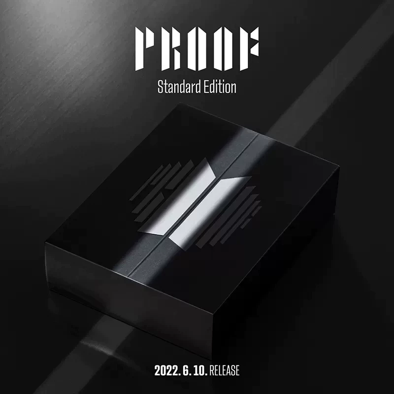 Оригинальная подпись BTS альбом Proof роскошная версия CD официальный буклет маленькая карточка