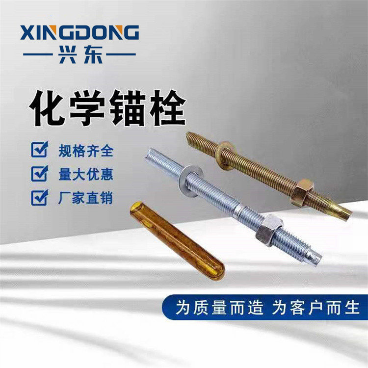 Chemical Anchor Bolt Chemical Bolt National Standard Construction Expansion Screw Seedling Bolt m8m10m12m16m18m20m22m24