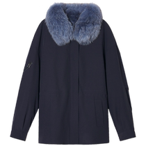 Psalm Special Selected Winter Fox Fur Collar Rex Rabbit Fur Flight Suit Pie Overcome Fur
