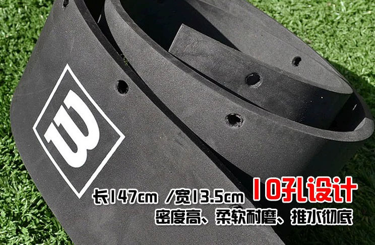 Weir thắng sân tennis paser dải cạp bóng rổ sân gạt nước cào cao su dải đẩy nước cạp