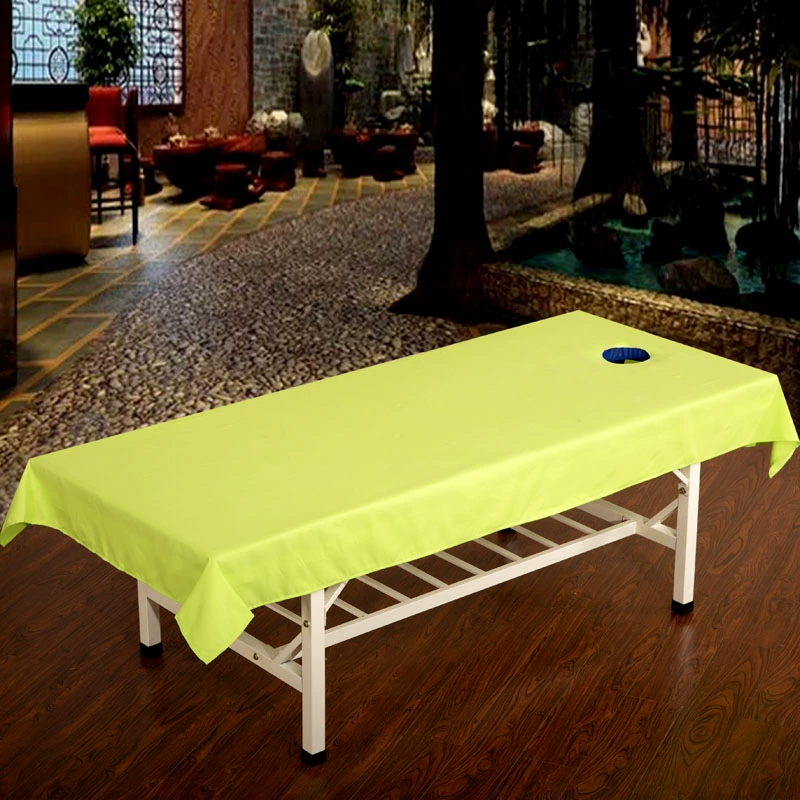 Ze Yan Jiani thoải mái chà nhám màu dày làm đẹp giường đơn thẩm mỹ viện massage giường tấm có lỗ