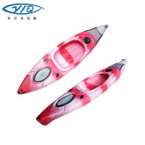 EK kayak single fat boat plastic boat kayak thick canoe PE hard Boat Club scenic boat