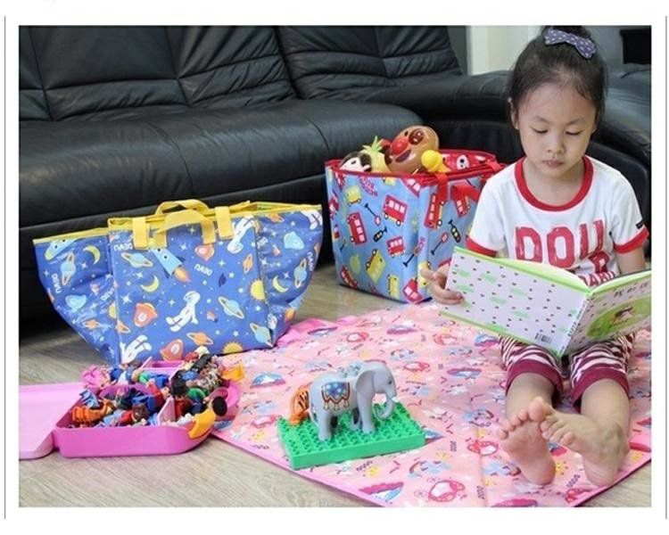 Thảm trẻ em di động mat bãi biển mat bé bò mat dễ thương phim hoạt hình ngoài trời - Thảm chống ẩm / Mat / Gối xốp lót sàn nhà