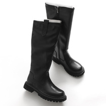 U881 long boot however kneecap 2021 Winter trendy high cylinder Nose Rider Boots Slim Slim Boot Fashion Woman slim high cylinder boot