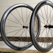 Paint-free vacuum ENV grid brake side carbon fiber wheel set Road bike Chris KingR45 self-editing wheel set