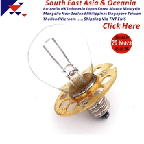 Swiss HS366 6V 4 5A nine-hole incandescent lamp screw 9-hole slit lamp microscope ophthalmology bulb medical 6V