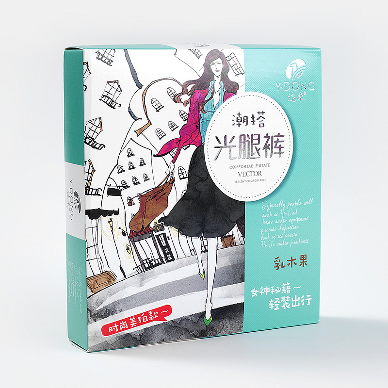 Far East 6004 autumn and winter thick 280D velvet anti-pilling light leg artifact high-elastic leggings stockings women