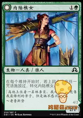 Chicken leg mushroom card magic wind and cloud will MGT Yinicui shadow SOI Jane inland woodcutter girl