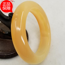 Natural Huanglongyu 59mm bracelet sub-mountain tendon bracelet string bracelet string Choren item pendant wishful pendants many Fidelity