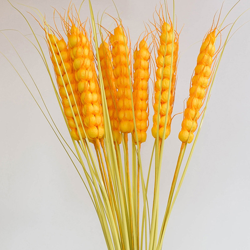 Simulation Barley Ears Home Opening Gift Drying Flower Props Fields Garden Fake Flowers Living-room Floor Decoration Flower Bouquet Big Sale