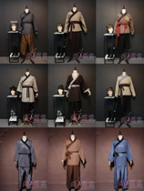 Beijing ancient costume rental rental ancient Two Running Hall man civilian coarse cloth clothing film and television performance drama performance costume