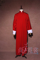 Republic of China robe jacket sketch review gown Crosstalk coat costume performance suit Beijing custom rental
