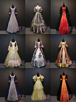 (Beijing for rent) Medieval retro European court dress female drama Shakespeare English banquet catwalk
