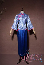 Tea picking womens clothing classical Han Yangko dance clothing Beijing physical store custom-made rental