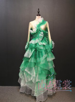 Rental opening dance big swing dress solo performance atmospheric song with dance big skirt Blessing Motherland big dance skirt