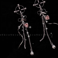 Мечтает о любви Bell Bell Long Chain Lactation Sexy Milk Jewelry Tie Milk Ring мелодии секс аксессуары игрушки