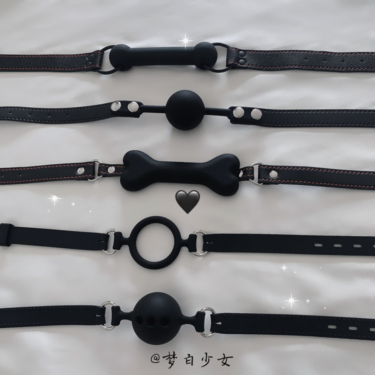 Dream White: Superstick texture sm Tortured With Forced Mouth Ball Silicone Mouth Sespice Sex Tool Passion Toys