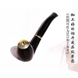 Huanghuali Filtering Mopper Head Head Active Carbon Cigarettes в подключении сигарет, соединительные зубные визы и медные детали