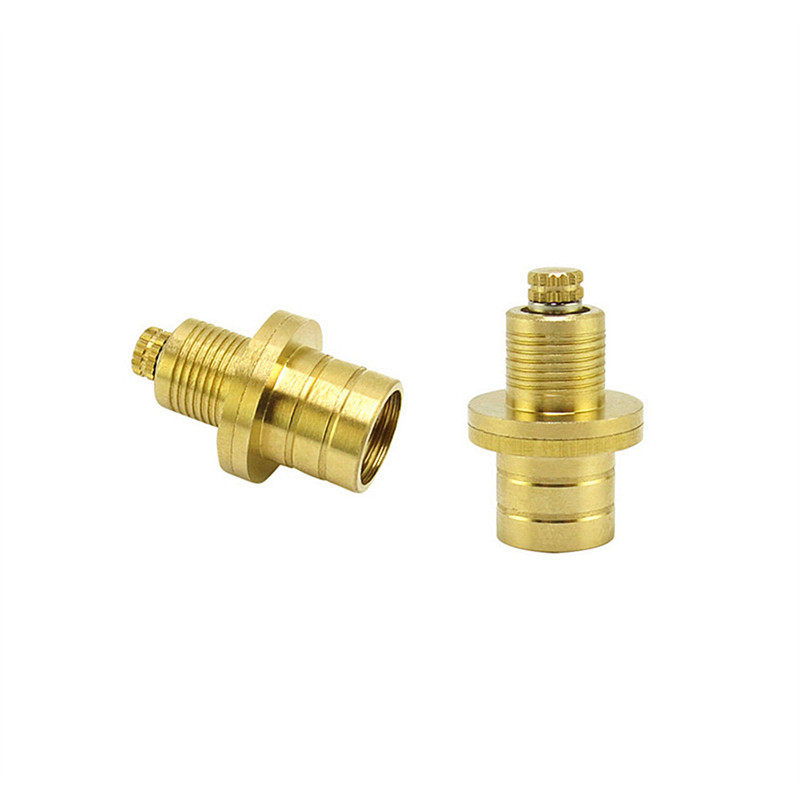 Red wood cigarette holder filter copper head tobacco hopper middle connector 10-32mm in filter head in filter head Cigarette Hopper Accessories