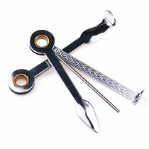 Pipe accessories metal mouthpiece knife needle bar rod pressure rod three-in-one scraper kit special tools