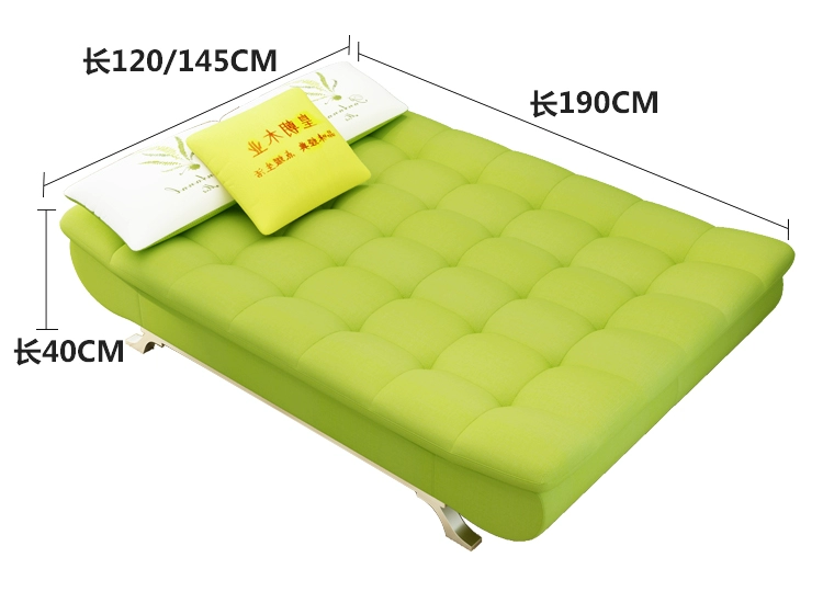 Phòng khách giường sofa đa chức năng có thể gập kép sử dụng đơn giản đơn hoặc kép tối giản hiện đại IKEA nhỏ căn hộ 1,5 m - Ghế sô pha