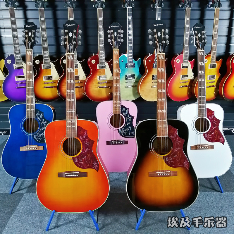 Epiphone Hummingbird Hummingbird Dove Dove Pro Beginology Starter Veneer Electric Box Folk Guitar