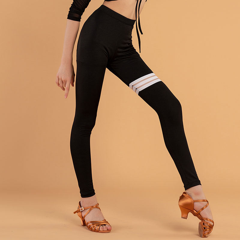 Gloria early childhood dance suit fall new child girl Latin precisely rumba mid-waist swarm with beautiful legs pants