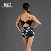 Song Liberia Latin dance practice Costume Women Adult Dance Suit New Harness Lace Beauty Back Latin training suit 151