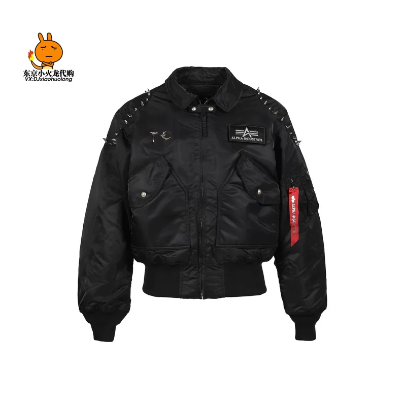 [Токийский Чармандер] Thug Club × ALPHA INDUSTRIES совместная куртка AI CWU
