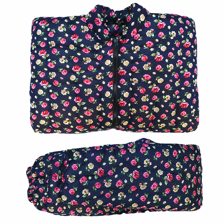 Áo cotton thủ công tinh khiết cotton ông già áo khoác cotton mùa đông quần áo ấm cotton dày ngoài trời nam và nữ tùy chỉnh mùa đông áo phao siêu nhẹ nữ dáng dài