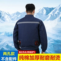 Топ из чистого хлопка [джинсовая ткань] с двумя отверстиями и одинарным верхом