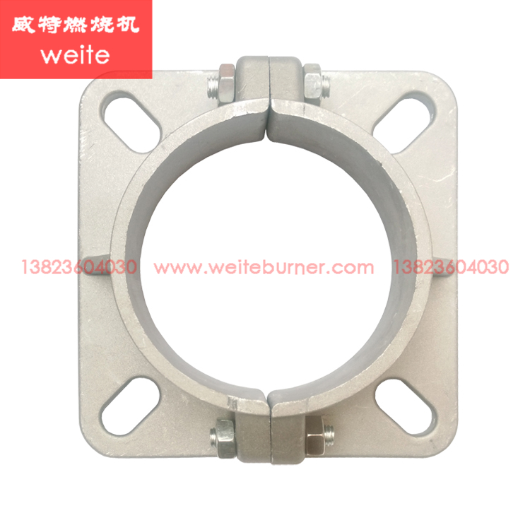 Burner fixing flange Asbestos pad 26 35 40 55 75 100 150 200 250 For models