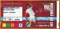 2002 Austria Tyrol Tennis Open ATP World Tour Sports Ticket Collection